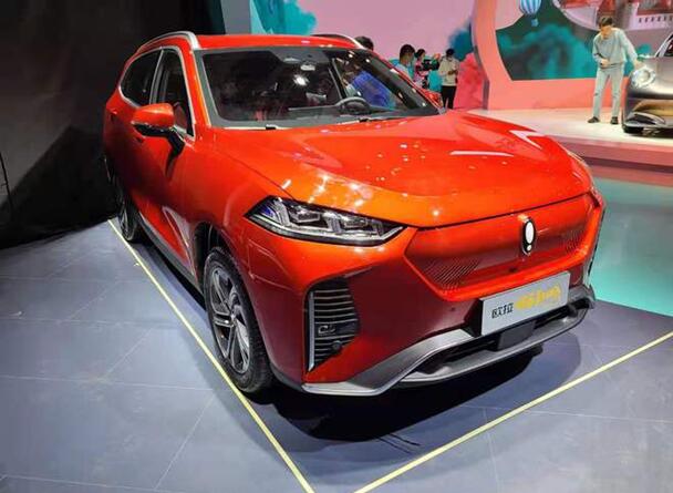 上海车展又一概念车型量产，欧拉A+级纯电SUV实拍